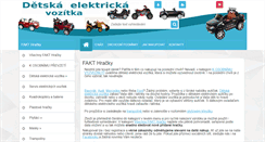 Desktop Screenshot of fakthracky.cz